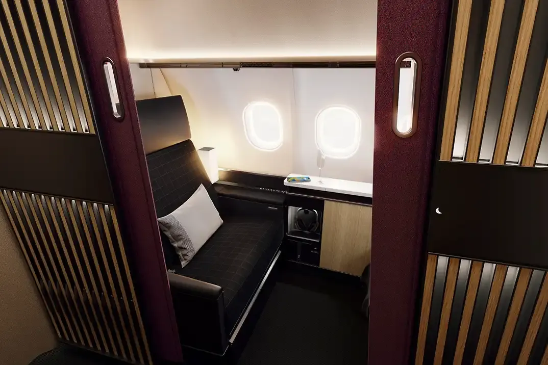 New SWISS First Class suite on the Airbus A330