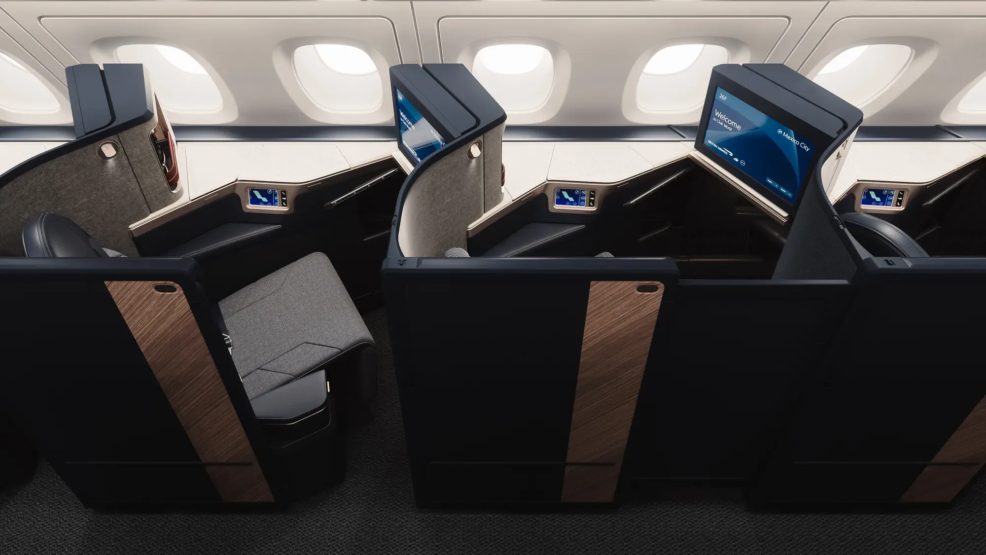 Club Suites on the retrofitted British Airways A380