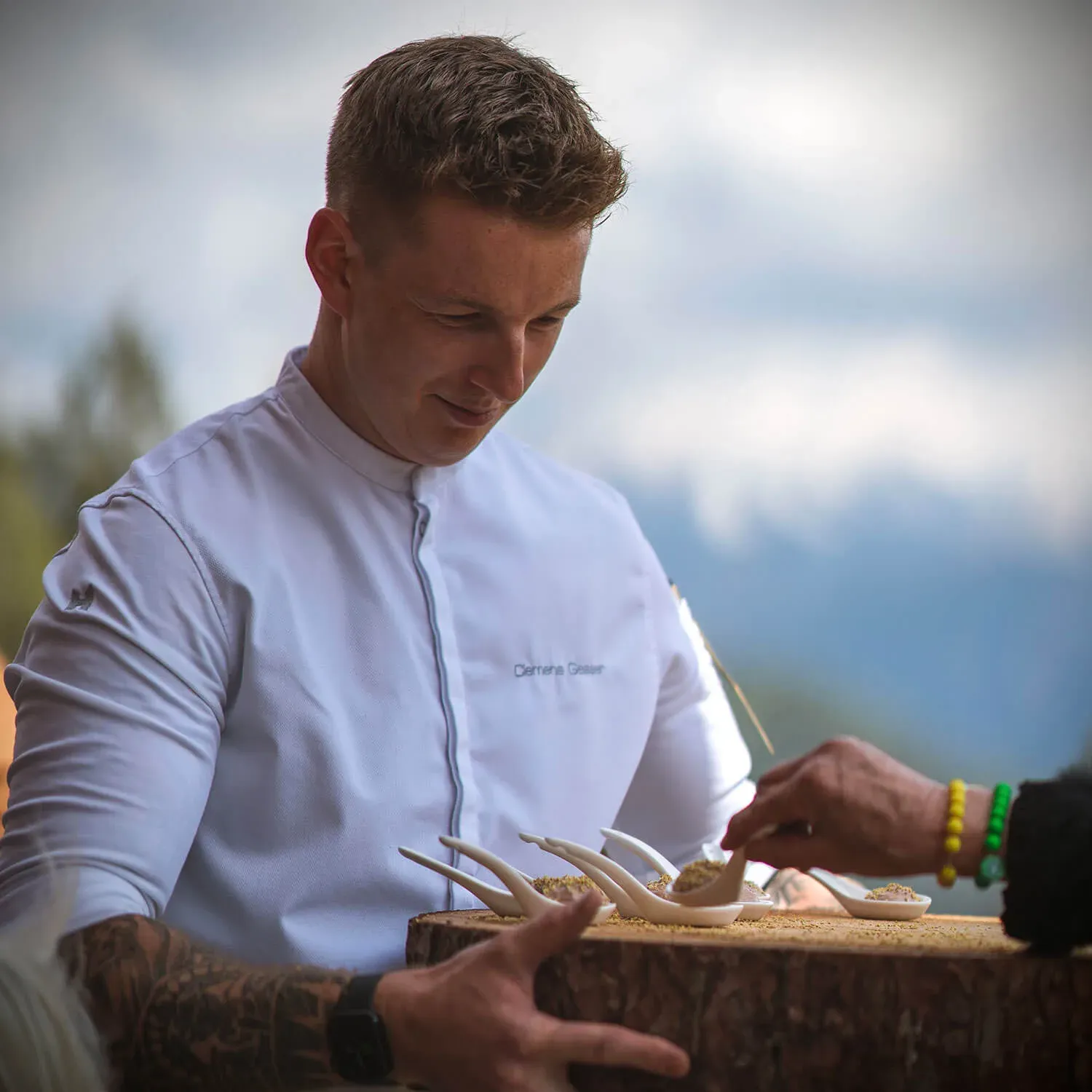 Clemens Gesser, chef of the Chef's Table by Gesser in Sillian