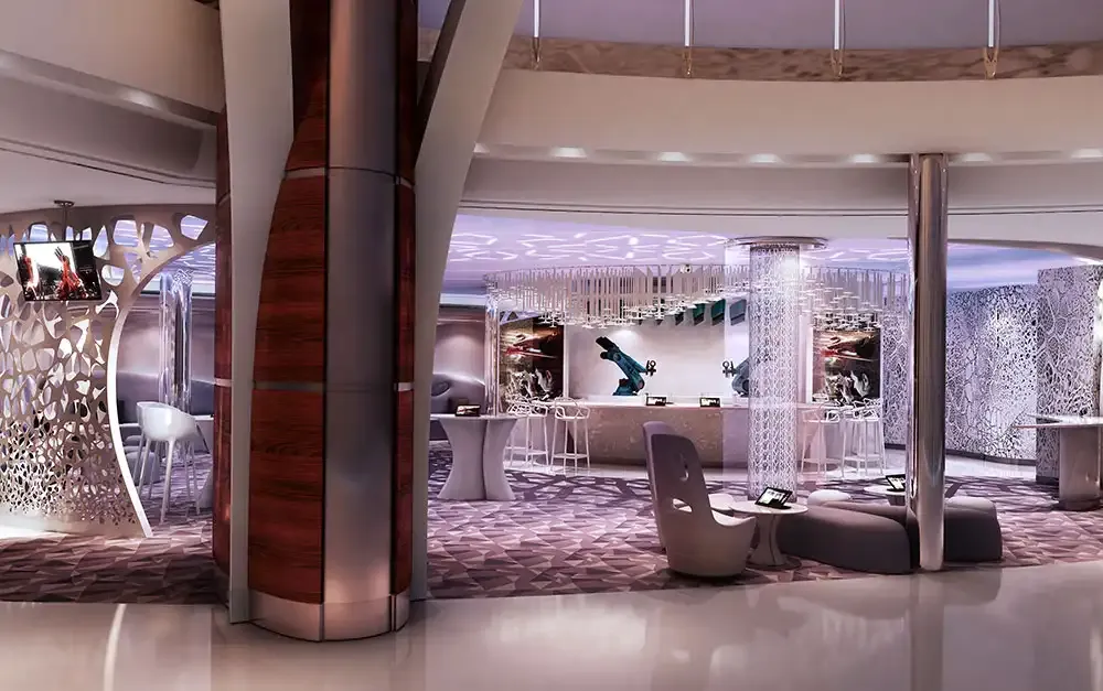 Bar on board Harmony of the Seas