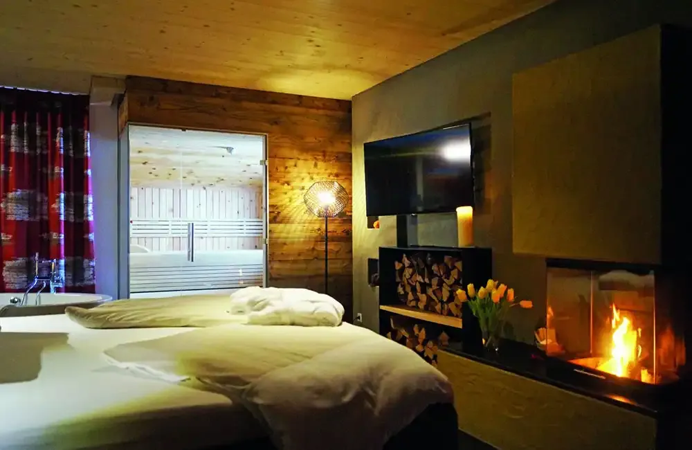 Suite with private sauna at Der Löwe in Leogang