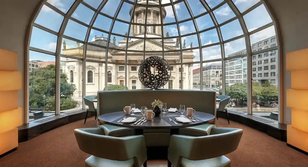 Beletage restaurant at the Hilton Berlin