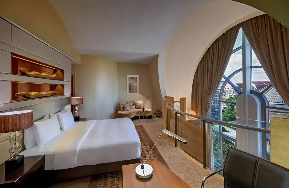 Dome suite at the Hilton Berlin
