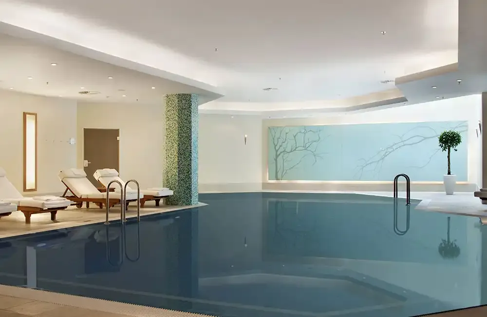 Pool at the Hilton Berlin