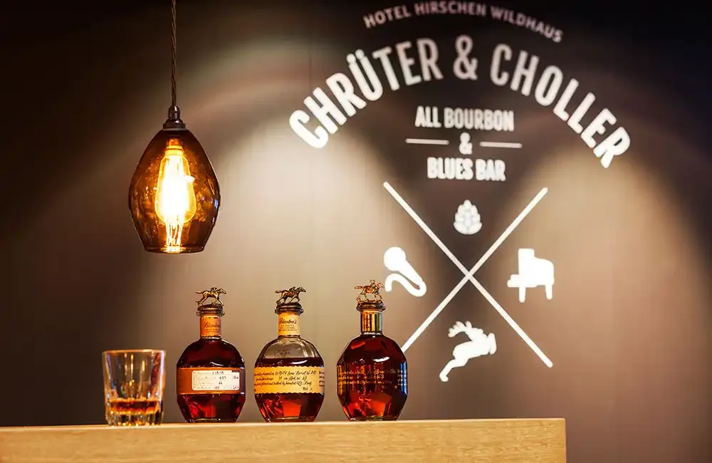 Chrüter & Choller bar at Hotel Hirschen Wildhaus