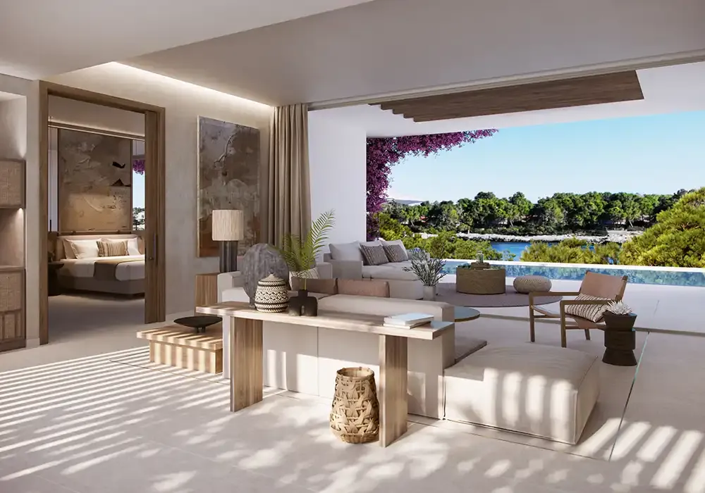 Three-bedroom bungalow at Ikos Porto Petro