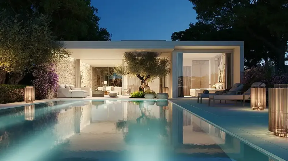 Three-bedroom bungalow with private pool at Ikos Porto Petro