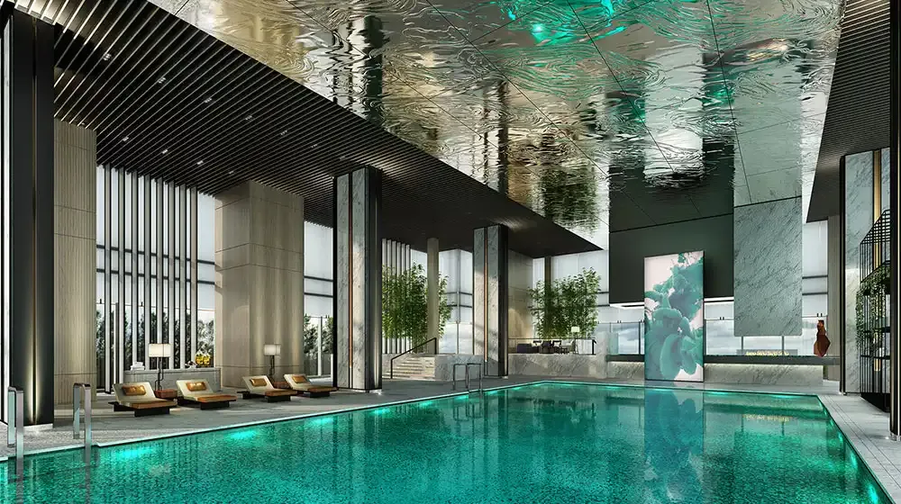 Pool of the Kempinski Hotel Hangzhou