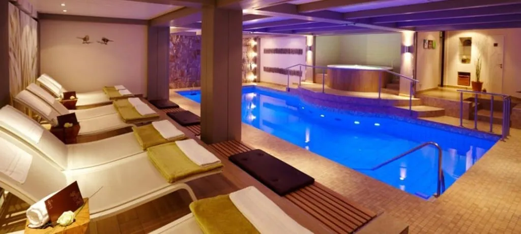 Indoor pool at Hotel Ritter Durbach