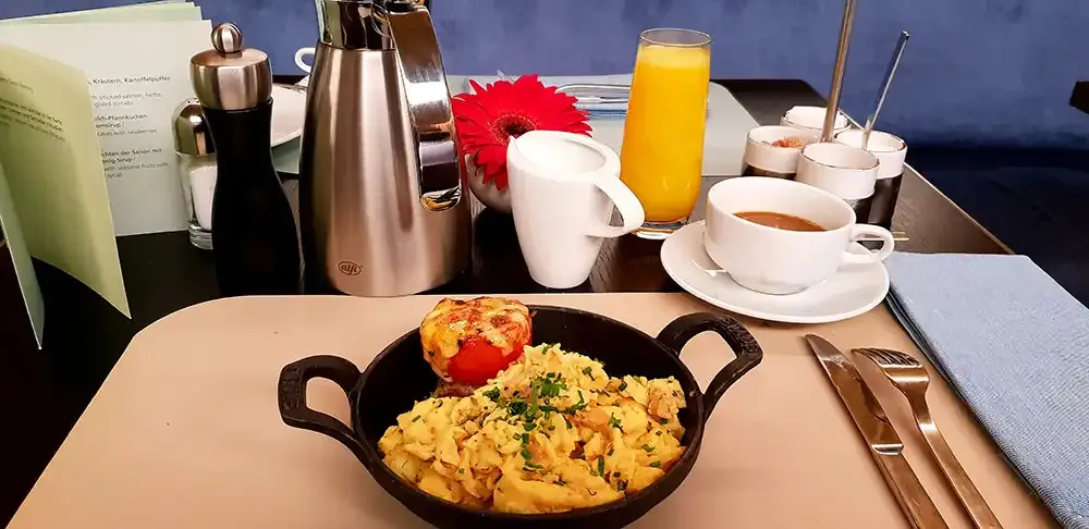 Breakfast at the SIDE Hotel Hamburg