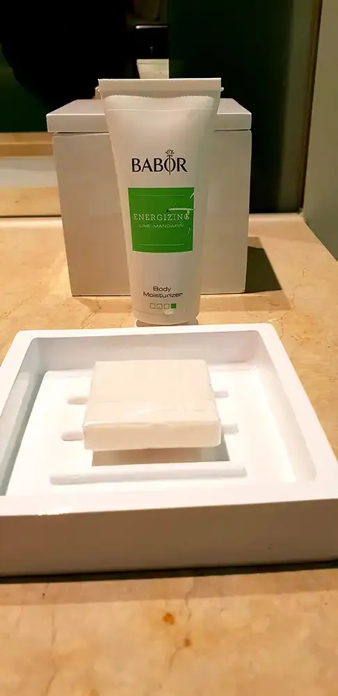 Babor bath products at the SIDE Hotel Hamburg