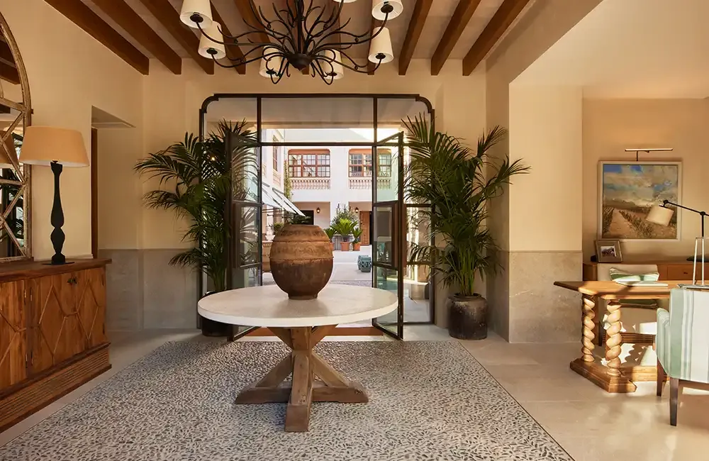 Lobby of Son Bunyola Hotel