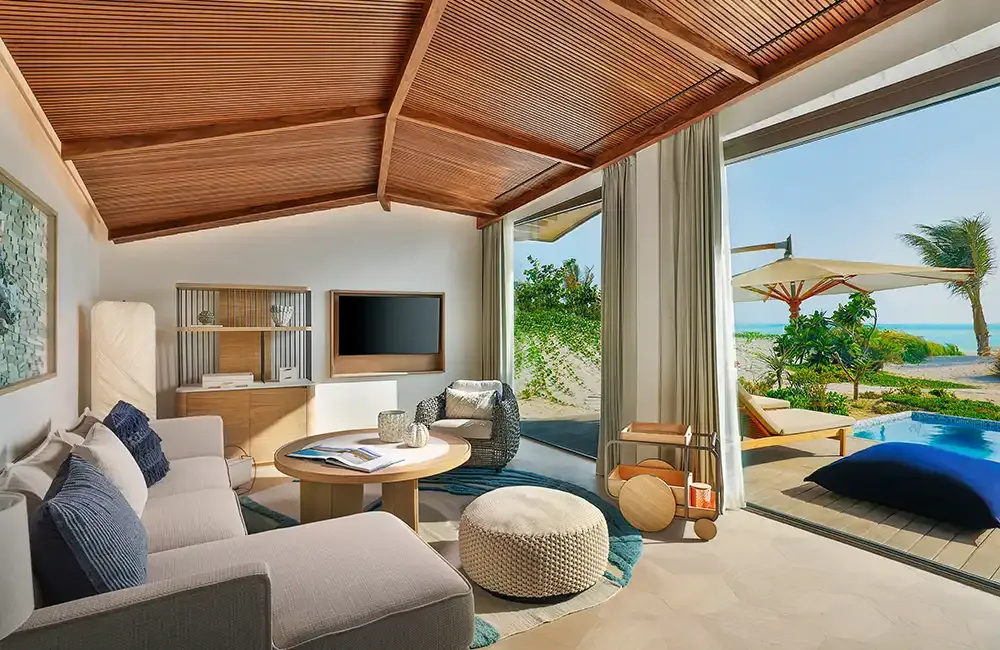 Bedroom at The St. Regis Red Sea Resort