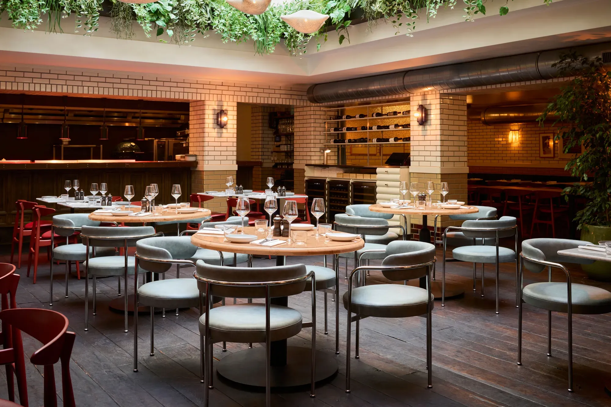 Lotti's Restaurant at The Hoxton, Amsterdam after the redesign