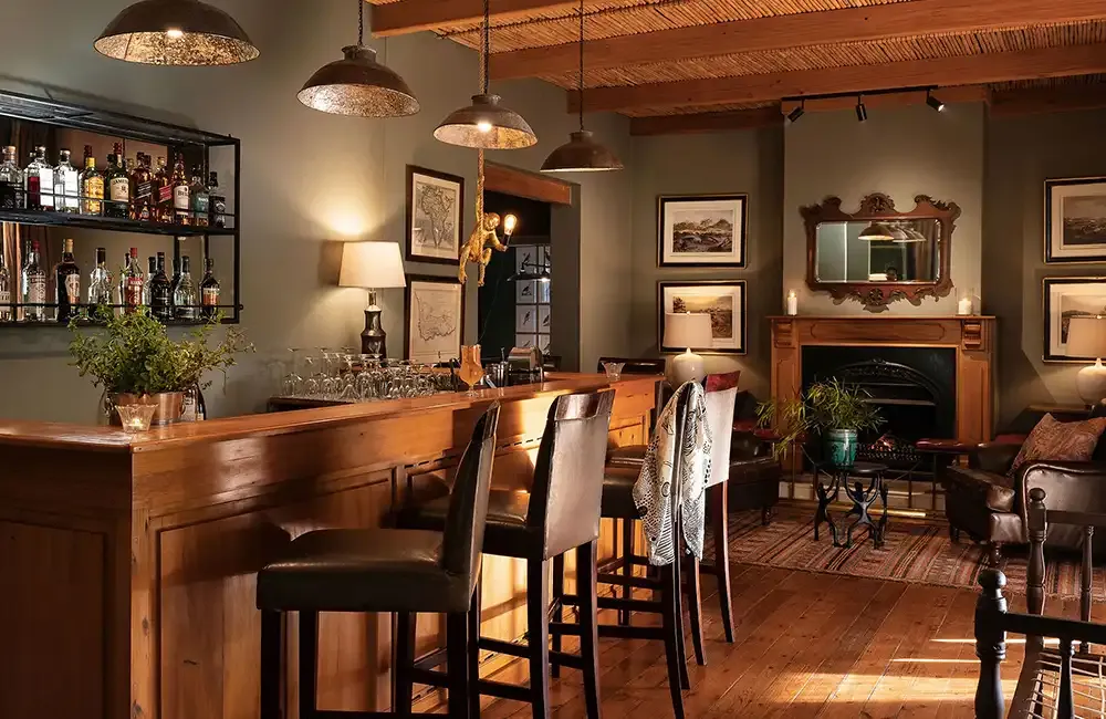 Bar of the Karoo Lodge at Samara Karoo Reserve