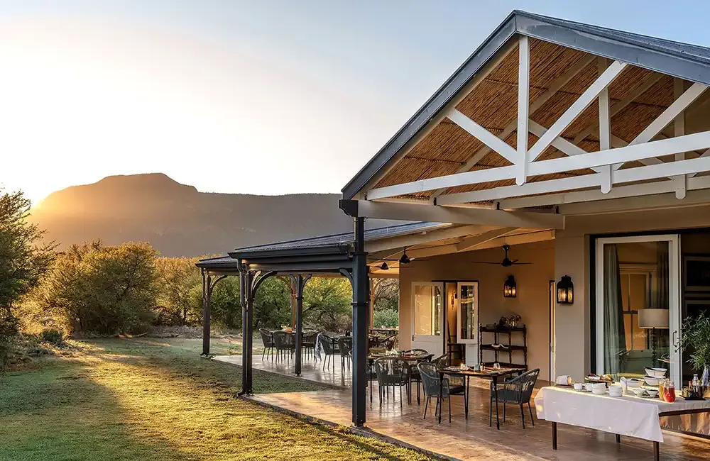 Garden of the Karoo Lodge at Samara