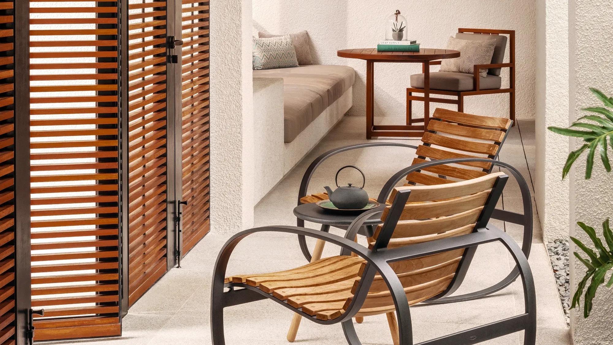 In-room dining on a suite veranda at Mandarin Oriental, Desaru Coast