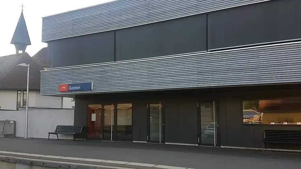 Gonten railway station